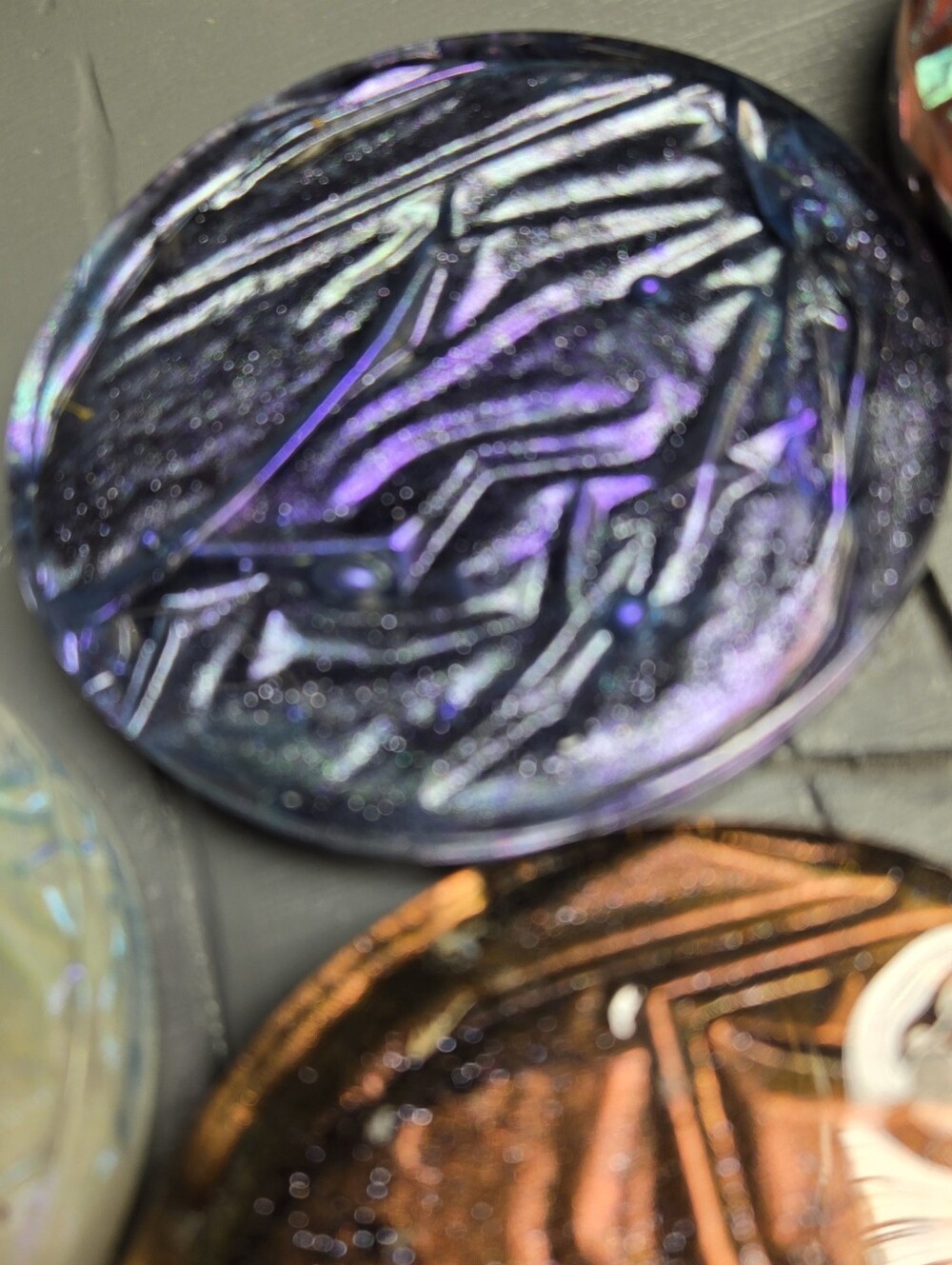 Iridescent Coasters - Multi Color - Picture 6 of 15